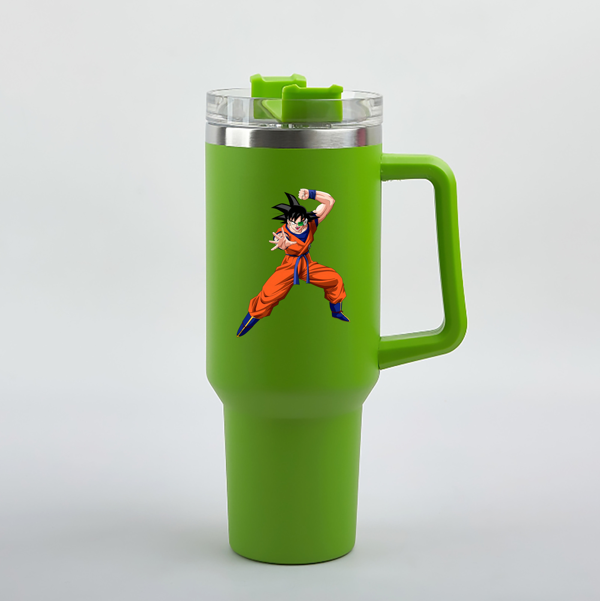 （画像用） ドラゴンボール 孫悟空（そん ごくう）Son Goku カカロット DRAGON BALL Kakarotto 1200mL車用タンブラー（カラープリント）